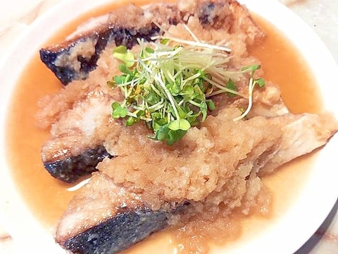 たっぷり大根おろしで!ぶりのみぞれ煮仕立て♪